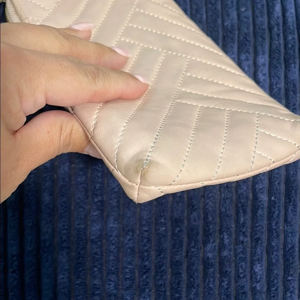 Tory Burch Blush Quilted Phone Crossbody
